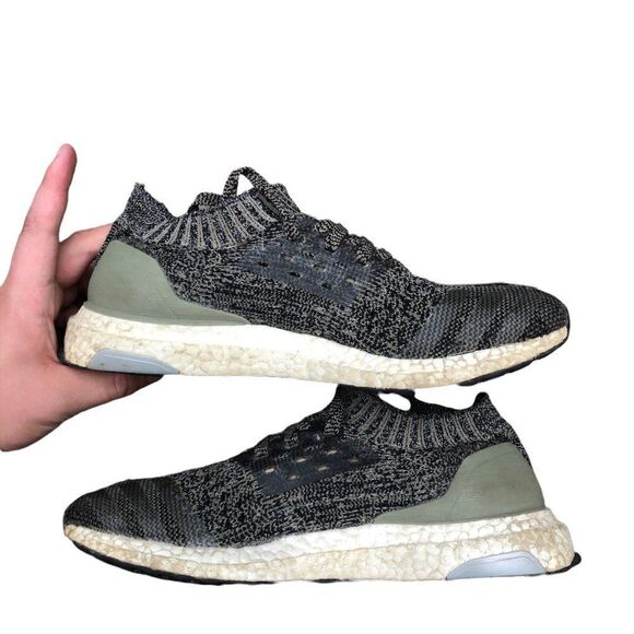 Rare 2017 Adidas UltraBoost Uncaged Trace Cargo Core Black Size 8 - Picture 13 of 16